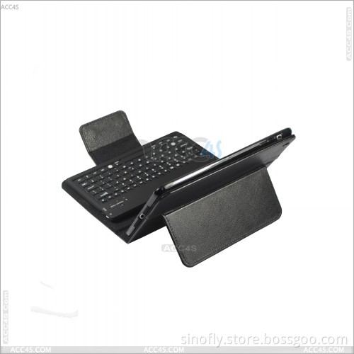Portfolio Book Wireless Bluetooth Keyboard Folding Leather Case for iPad Mini P-Ipdminicase022 (P-iPDMINICASE022)